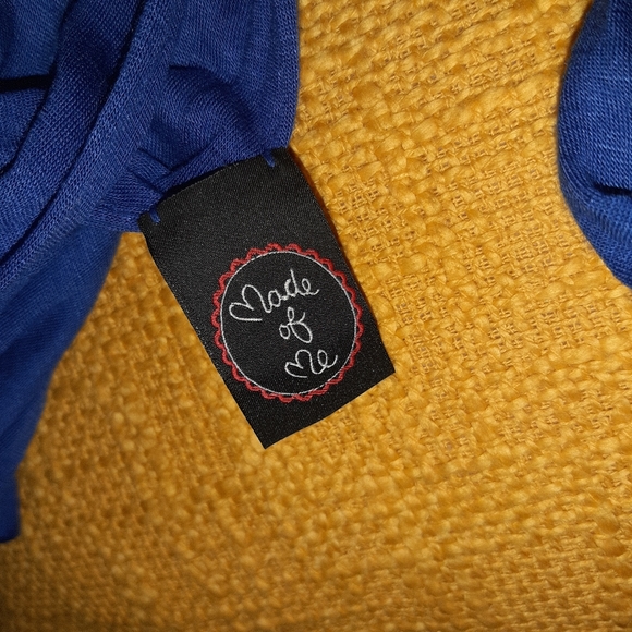 COBALT BLUE INFINITY SCARF c - Picture 6 of 7